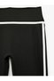 High Waist Slim Fit Ribbed Spanish Leg Sports Leggings - 7