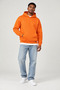 Oversize Orange Hoodie - Unisex - 4