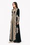 Women's Long Caftan with Embroidery Two Piece Set - 2