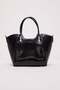 Women's Crocodile Pattern Hand and Shoulder Bag - 3