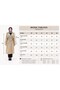 Women's Black Buttoned Front Belted Lined Bolero Trench Coat - 6