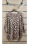 Italian Sweater Leopard Pattern Half Sleeve - 6