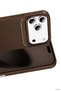 Ilkestor Newface iPhone 18 Pro Max Auto Focus Carbon Cover (194054) - Brown - 2