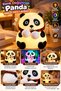 Ilkestor Color Changing Panda Silicone (193042) Night Light for Bedroom and Children's Room - 4