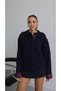 Plaid Textured Knitwear Cardigan - 3