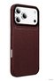 Ilkestor Newface iPhone 18 Pro Auto Focus Carbon Cover (194732) - Burgundy - 3