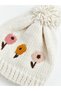 I Pompon Detailed Baby Girl Beanie from Freezen Store - 2