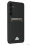 Ilkestor Newface Galaxy S24 Fe Case Kelvin Silicone with Business Card Holder (194202) - Black - 3