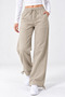 Women's 3-Piece Casual Pants with Elastic Waist - 2
