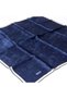 Sura Pure Silk Scarf 7208701 322 Navy Blue Cloud Pattern - 2