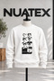 Crush Printed 3 Thread Ribbed Regular Fit Sweatshirt