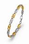 Men's Steel Bracelet - Greek Pattern 316 L Stainless Steel Men's Bracelet