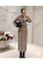 Premium Quality Woolen Leopard Jacket Skirt Set - 3