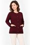 New Model Hattuş Yarn Knitwear Knitted Winter Mother Cardigan 7435 - 3