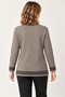 New Model Hattuş Yarn Knitwear Knitted Winter Mother Cardigan 7435 - 5