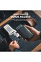محفظة بطاقات جلدية مانعة لتقنية RFID للرجال والنساء مع حامل للعملات الورقية - 2