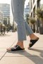 Flysoft S902.002 Black Double Buckle Daily Comfortable Garden Pool Beach Slippers Women's Slippers - 2