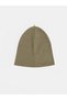 Beige Baby Boy Knitwear Beanie 3-Piece Set - 2