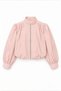Balloon Sleeve Trench Coat - 3