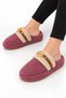 Women's Warm Plush House Slippers Pudra - 3