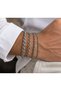 Steel 4-Piece Women's / Men's Combination Bracelet Asgard / with Extension Chain / Silver Color 19+4 cm - 3