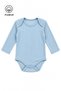 Baby Girl and Boy 3-Piece Set Cotton Seasonal Long Sleeve Bodysuit with Snap Fasteners - 4