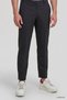 Ds Damat Comfort Fit Black Plain Travel Fabric Trousers - 5