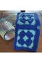 Handmade Knitted Makeup Bag or Pen Holder - Multi-Purpose Bag Organizer. Measurements Are Specified in the Description. - 6