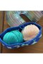Handmade Knitted Makeup Bag or Pen Holder - Multi-Purpose Bag Organizer. Measurements Are Specified in the Description. - 8