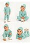 Mavi̇şx Baby Children's Cotton Track Suit Set 4 Seasons - 3