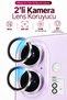 iPhone 17 / 16 / 16 Plus Compatible Premium Ar+Af Camera Lens Protector with Easy Installation Tool Set of 2