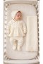 Ivy 100% Cotton 0–3 Months Floral Embroidered Baby Girl Hospital Discharge Set with Pearls and 5-Piece Blanket