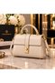 Women's 4-Piece Bag and Wallet Set - Large Shoulder Bag, Handbag, Phone Bag and Wallet Premium Combination - 2
