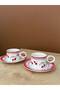 Joyful 2-Person Porcelain Coffee Cup Set - 2
