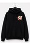 New Season Christmas Printed 3-Ply Cotton Cap Hooded Eatshirts