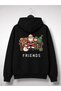 New Season Christmas Printed 3-Ply Cotton Cap Hooded Eatshirts