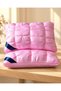 1 Luxury Hilton Bread Pillow 50X50Cm Square Medium Firmness Polyester Fiber Filled Hypoallergenic 1000 Gr Pillow - 6
