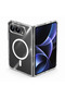 Crystal Clear Magsafe Transparent Case Compatible with iPhone Duo, Strong Magnetic Grip, Secure Hold