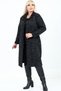 Jacket Lapel Front Buttoned Sleeves with Epaulettes Pockets Oversized Design Cardigan - 2