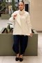 Kahma High Collar Rope Tied Trench Coat - 3