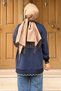 Crochet Knitwear Glittery Slice Detailed Oversize Tunic - 4