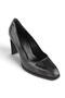 Astra Snake Print Thick Heeled Women's Shoes - 4