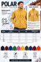 Unisex Windproof Outdoor Full Zip Fleece Jacket Cardigan with Kangaroo Pocket - 4