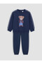 High-Quality Parts from Çelebi Store: Cute Bear-Printed Boys' Tracksuit Set.