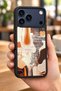 حافظة مقاومة للصدمات متوافقة مع هاتف iPhone 18 Pro Max ومرسومة بنمط عضوي لحماية الكاميرا