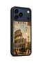 حافظة مقاومة للصدمات متوافقة مع هاتف iPhone 18 Pro Max مع حماية للكاميرا بنمط روما - 3