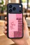 حافظة مقاومة للصدمات متوافقة مع هاتف iPhone 18 Pro مع حماية للكاميرا بنمط مستوحى
