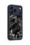 حافظة مقاومة للصدمات متوافقة مع هاتف iPhone 18 Pro Max مع حماية للكاميرا بنمط كولاج - 3
