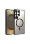 Galaxy S25 Ultra Case Magsafe Camera Protected Matte Anti-Fingerprint Brsa - 5
