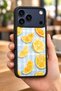 حافظة مقاومة للصدمات متوافقة مع هاتف iPhone 18 Pro Max مع حماية للكاميرا بنمط الحمضيات